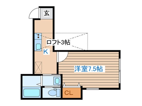 ルナプレナの物件間取画像